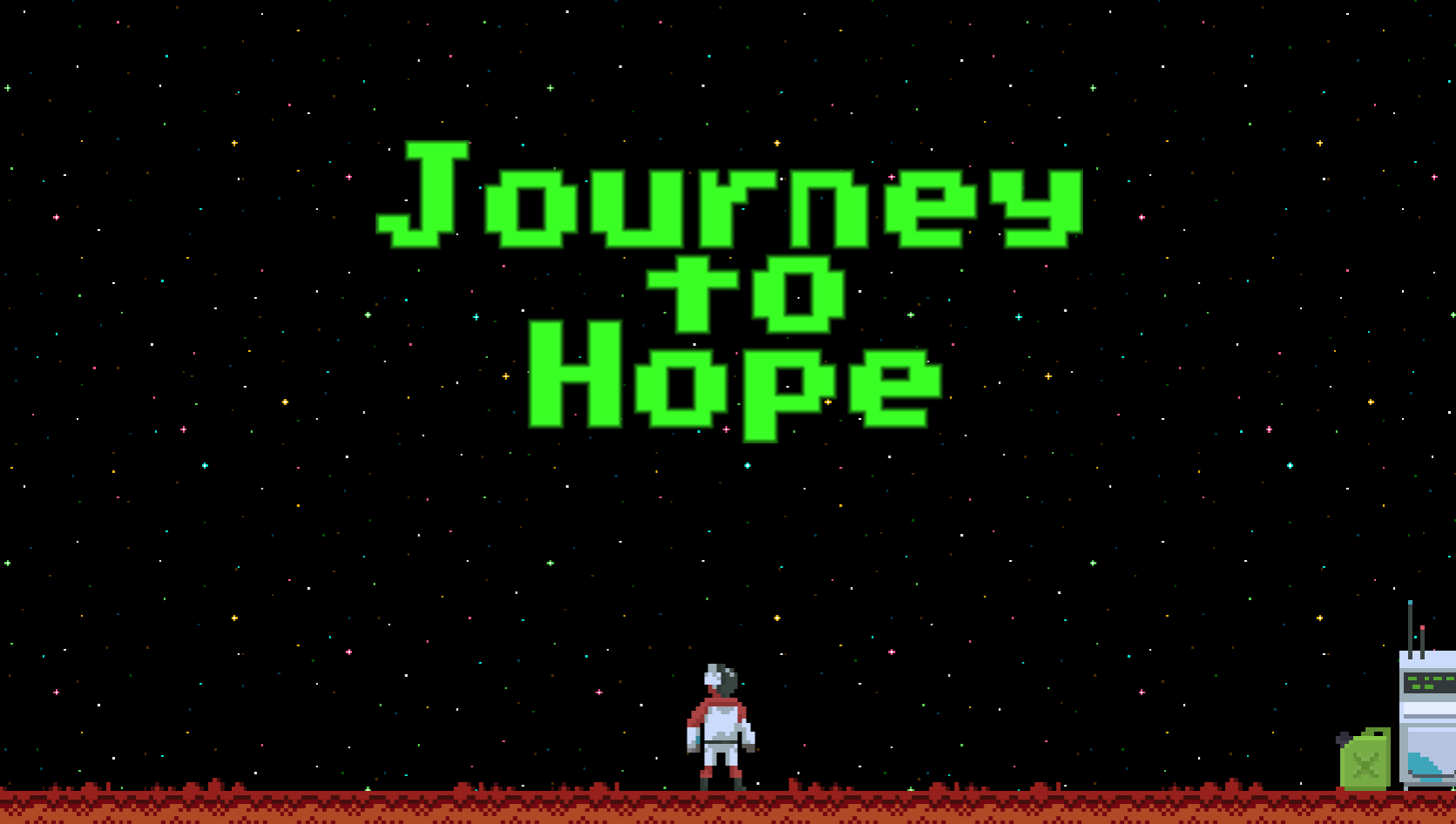 "Journey to Hope" Tittle Screen